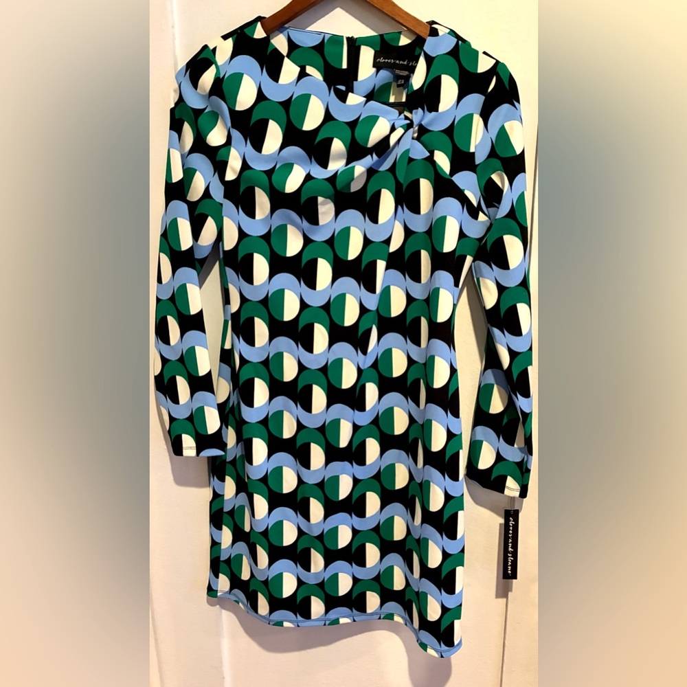Clover and Sloane Patterned Dress